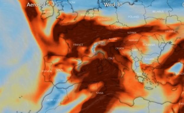 Se dispersa la calima en Gipuzkoa y la calidad del aire es «regular» en la mayoría de las estaciones