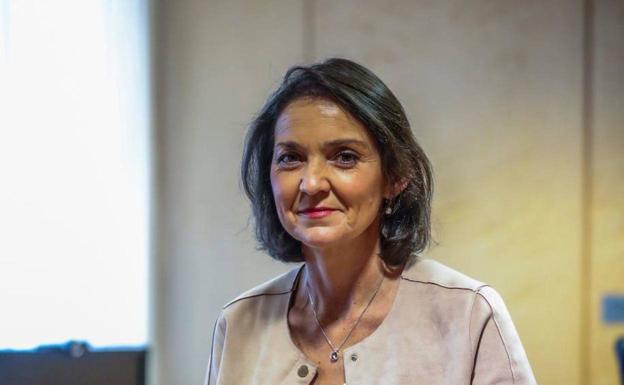 La ministra Reyes Maroto asiste el jueves en San Sebastián a la presentación del proyecto 'Hospitality' de Mondragon