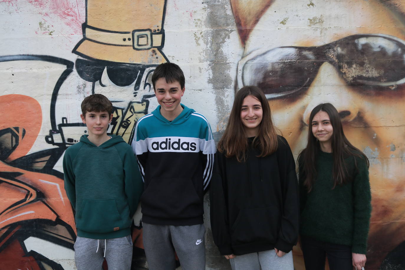 Los alumnos del Instituto Oianguren de Ordizia