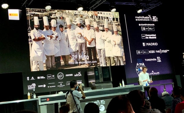 En el 'derbi' de la cocina todos ganan: el guiño de Eneko Atxa en Madrid Fusión