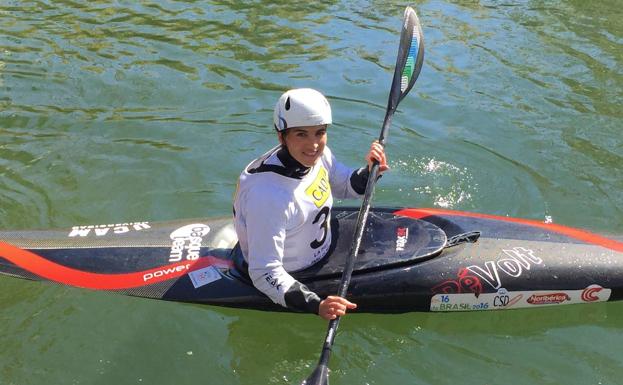 Maialen Chourraut, de vuelta en el agua tras su operación del hombro izquierdo
