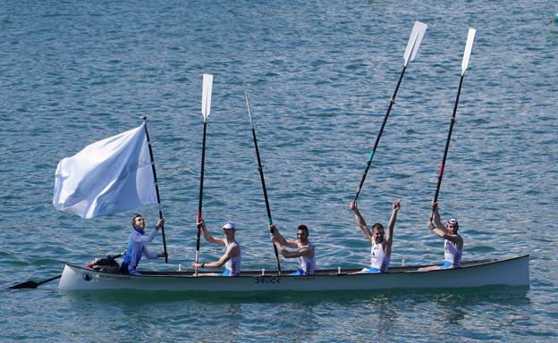 Donostiarra, campeón de Gipuzkoa de bateles