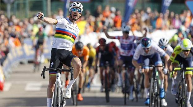 Alaphilippe y los bailes de Txikierdi