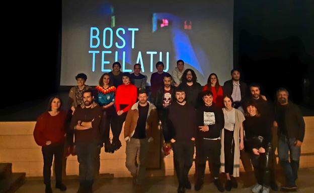 'Bost teilatu' filmean josi dituzte Geuretik Sortuak ekimeneko bost lan laburrak