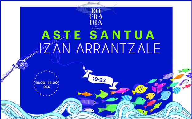 Iníciate en la pesca de bajura con las semanas 'Izan arrantzale' en Semana Santa y verano