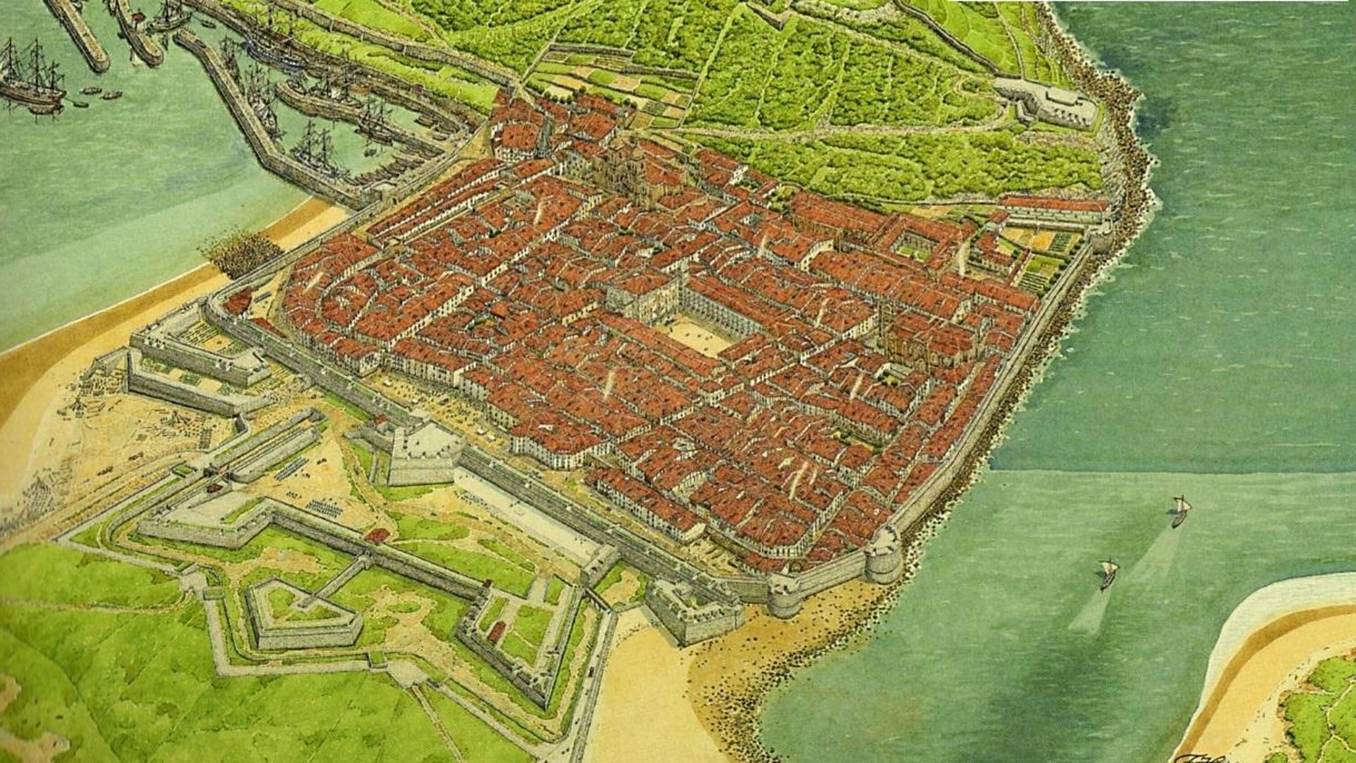 Las 25 murallas de Gipuzkoa