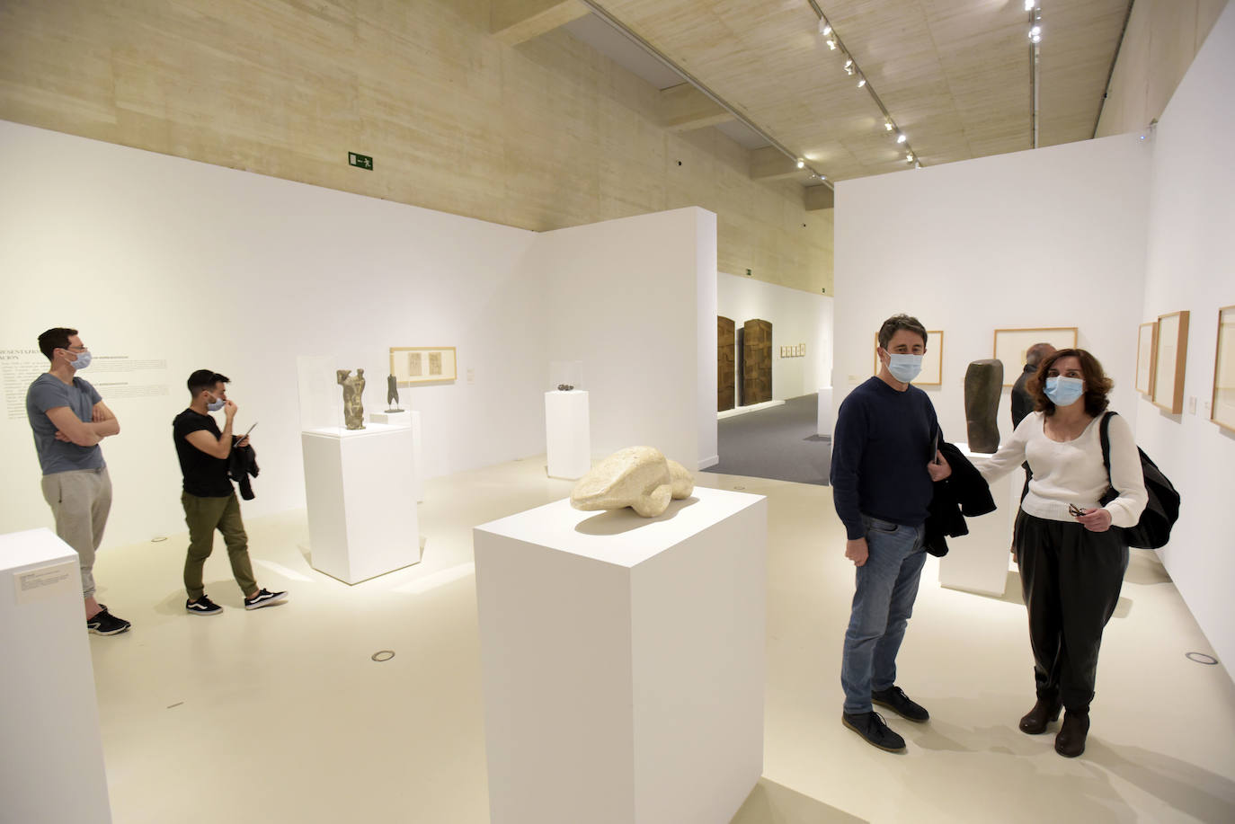 Chillida y Oteiza, juntos en San Telmo