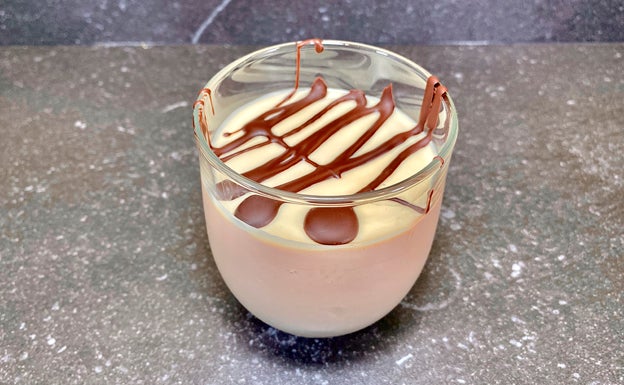 Receta de mousse tres chocolates