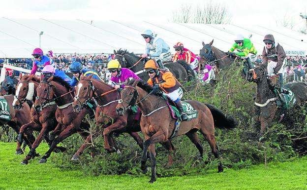 El regalo de despedida para Sam Waley-Cohen era el Grand National