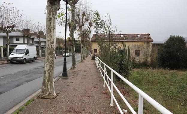 Comienzan las obras del bidegorri que unirá Arrantzale con el puerto deportivo