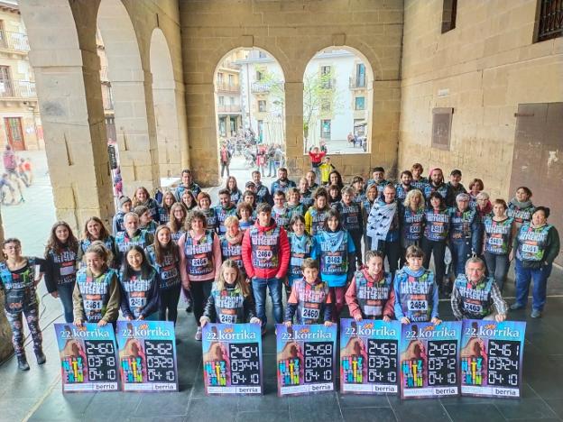 Oiartzungo bailara zeharkatu du Korrika 22. edizioak, 'HitzEkin' leloaren baitan