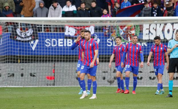 El Eibar sufre un inquietante bache de malas sensaciones