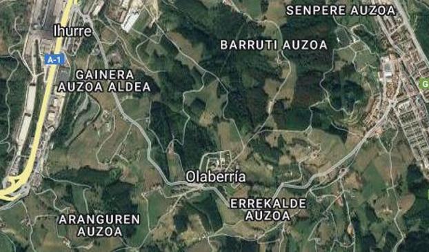 Muere un hombre de 78 años en Olaberria al quedar atrapado por su tractor