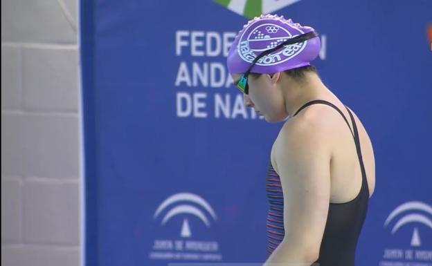 Maider Redin bate su propio récord de Euskadi de 100 mariposa