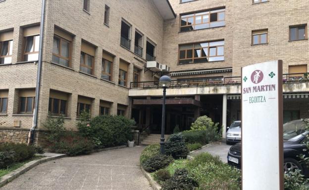 La residencia San Martín acoge obras de acondicionamiento estos días