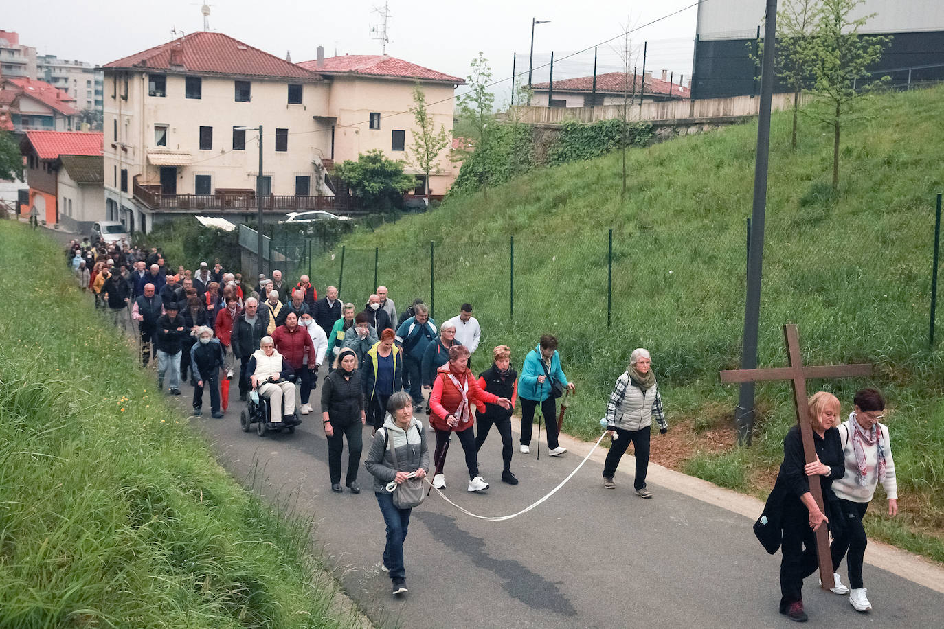Hernani retoma su Vía Crucis