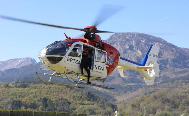 Rescatado en el Txindoki un montañero que se encontraba indispuesto