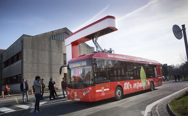 Irun sacará a concurso la compra de los cuatro nuevos autobuses eléctricos la semana que viene