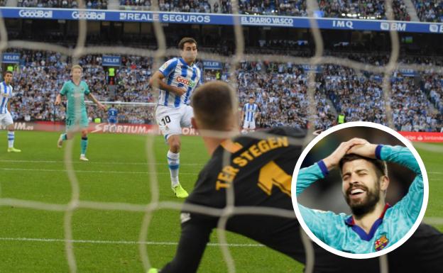 Gerard Piqué se quejó a Luis Rubiales tras un partido contra la Real: «Hoy nos la han liado»