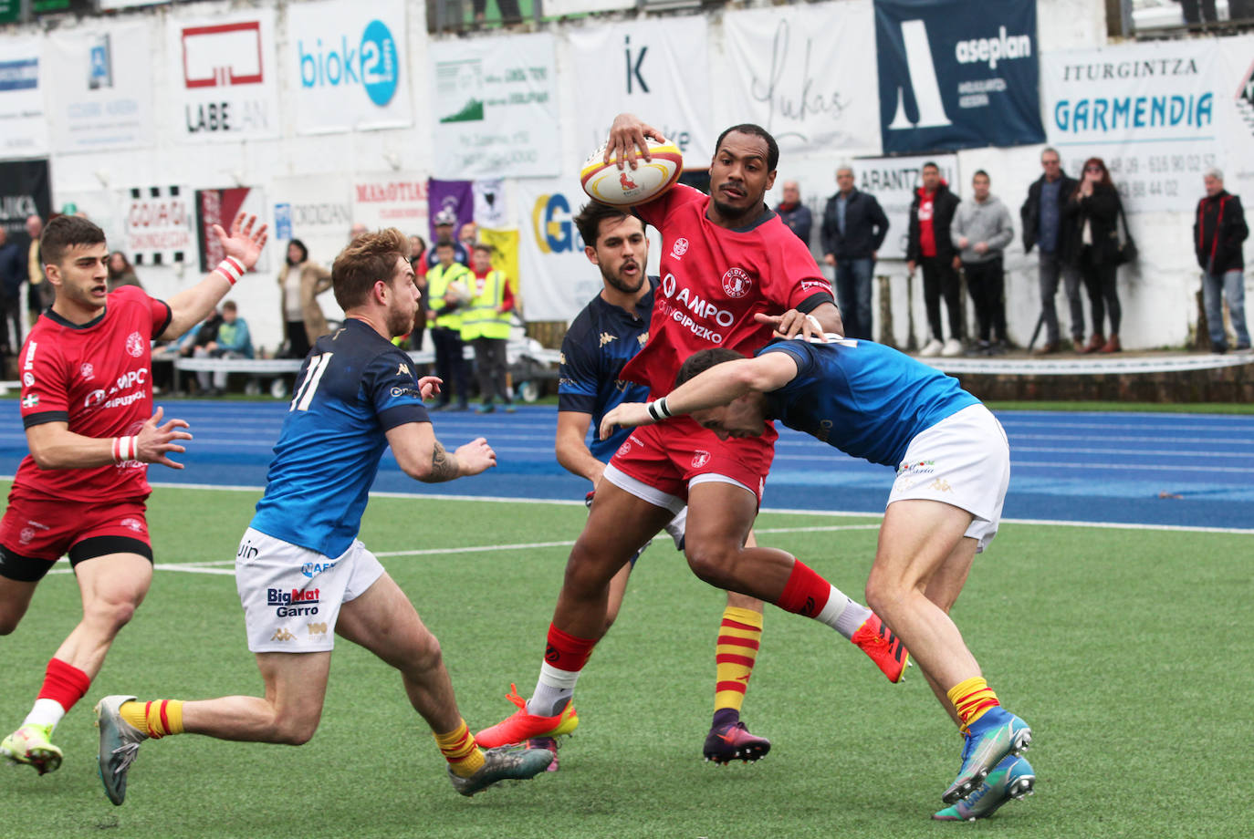 Victoria del Ampo Ordizia sobre la Santboiana (34-32)