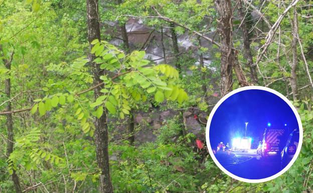 El teléfono móvil permitió localizar al motorista de Hondarribia fallecido tras caer por un barranco