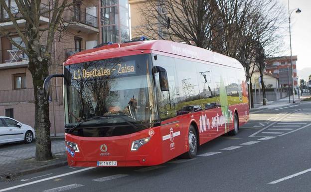 El Ayuntamiento de Irun licita una nueva remesa de autobuses eléctricos por 3,1 millones