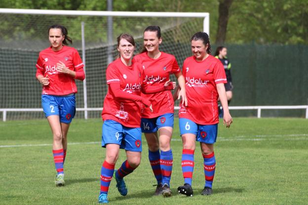 El equipo del Anai de la Liga Vasca femenina, a un paso de subir de categoría