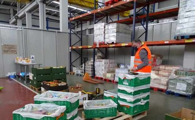 El Banco de Alimentos de Gipuzkoa necesita llenar el almacén