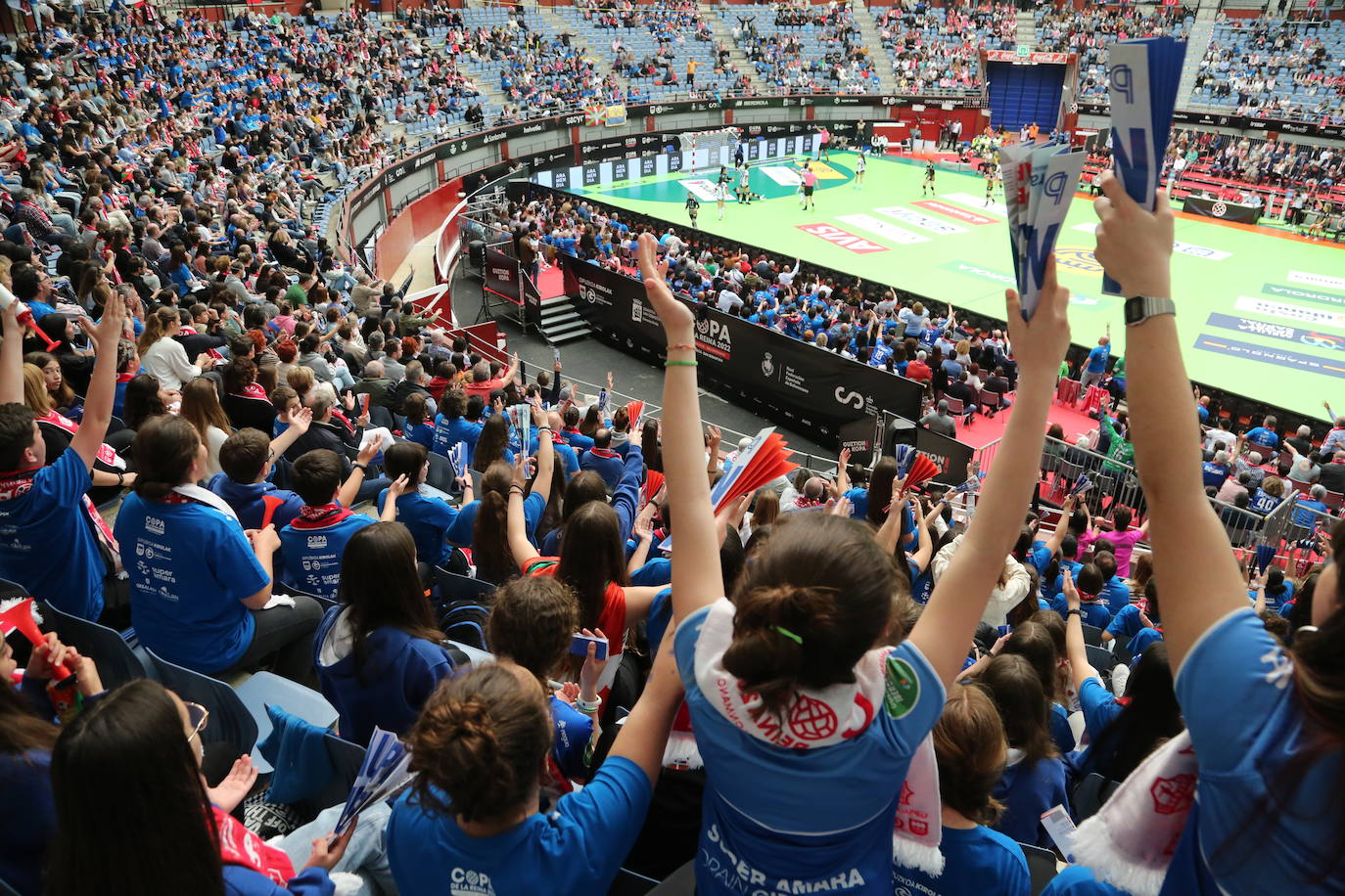 La afición del Bera Bera estará presente este domingo en Gijón