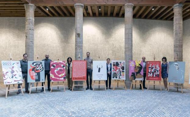 El cartel 'Beti Bezala', de la navarra Olaia Merino, anunciará los Sanfermines