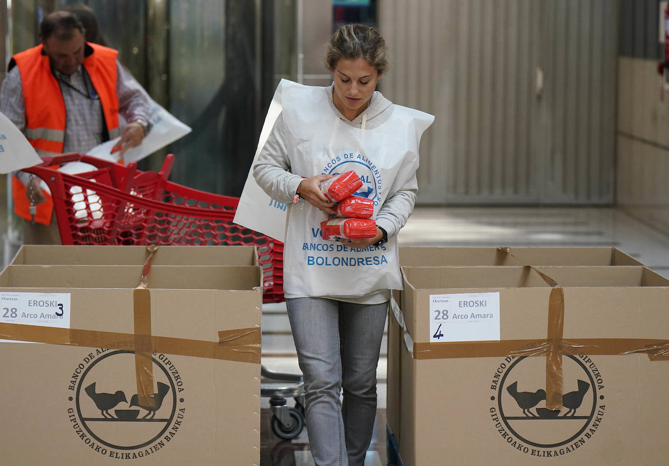 Campaña de recogida del Banco de Alimentos de Gipuzkoa