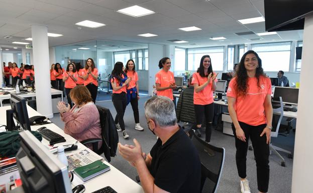 Alba Menéndez: «Queremos disfrutar del partido del sábado y celebrar con la afición»