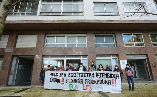 Las residencias de mayores de Gipuzkoa vuelven a la huelga el 19 de mayo