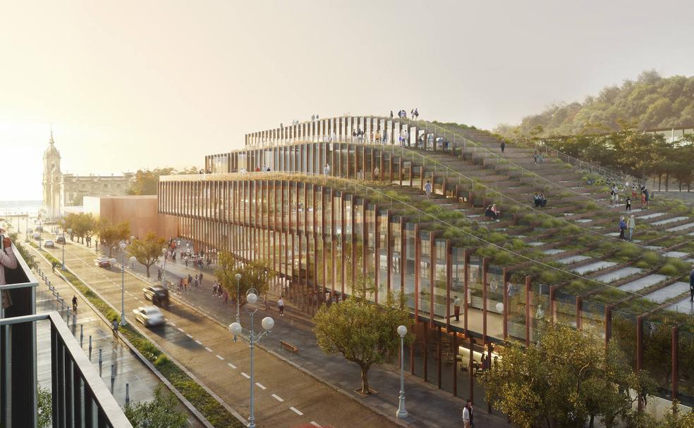 El nuevo edificio del Basque Culinary Center en Donostia será «un camino de olas»