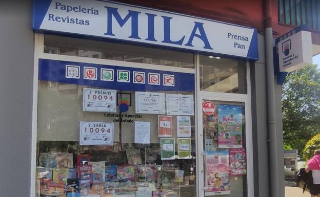 Lluvia de euros en Irun con dos premios de la Bonoloto en dos días