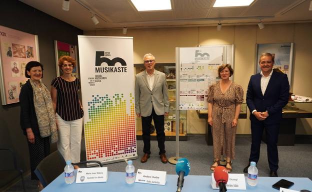 Diez conciertos para las bodas de oro de Musikaste