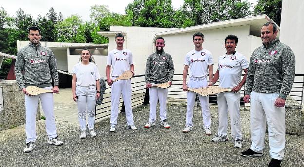 Los pelotaris de pala goma de interpueblos jugarán los cuartos de final este sábado