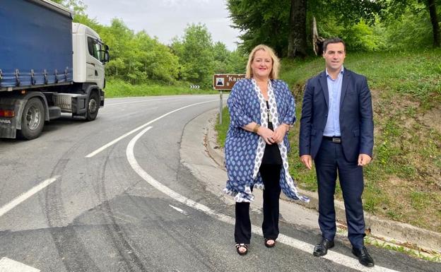 Gipuzkoa y Bizkaia buscan una «solución definitiva» al alto de Kanpazar