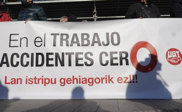 La siniestralidad laboral sigue al alza con un 5% más de accidentes