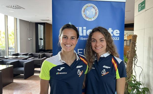 Irati Mitxelena y Malen Ruiz de Azua disputan este viernes las finales en el Iberoamericano