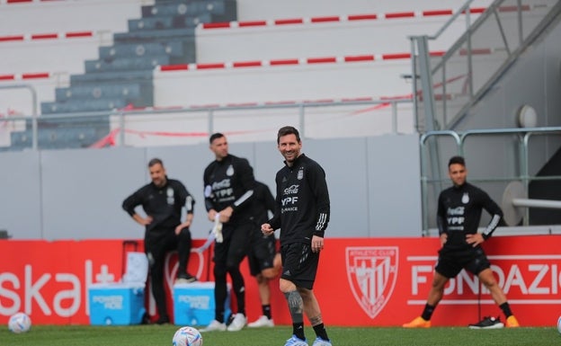 La Argentina de Messi elige Anoeta