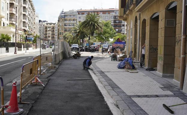 El lunes volverá el tráfico privado por el paseo La Concha en dirección al Antiguo