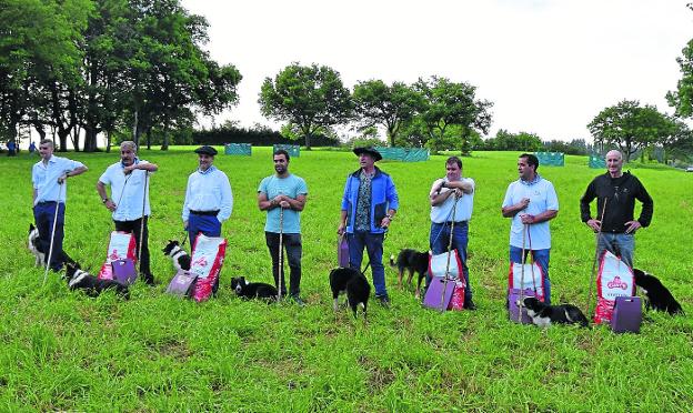 El concurso de perros pastor llegan a Otala Zelai