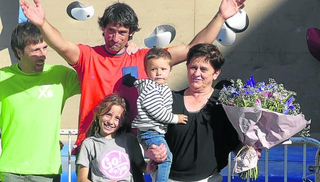 Espectacular ambiente en la Mendi Festa