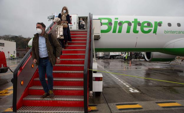 Binter relanza su oferta a Canarias desde Hondarribia con otra oferta