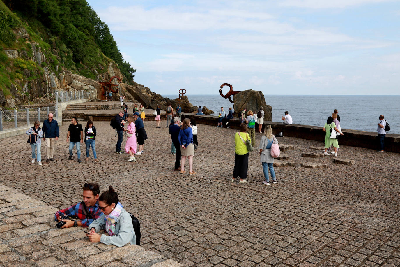 Domingo de paseo y turismo en San Sebastián