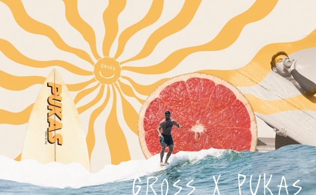 La firma Pukas y la casa donostiarra Gross sellan un acuerdo para lanzar hoy una nueva cerveza con sabor a pomelo