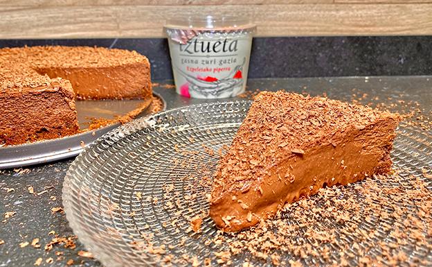Receta de tarta de chocolate picante