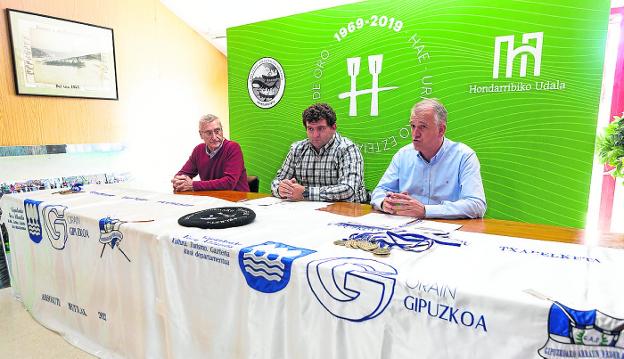 El campeonato de Gipuzkoa de traineras vuelve a Hondarribia 38 años después