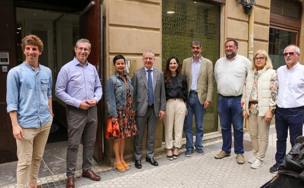 Iñigo Urkullu, en la fiesta de la Unión Artesana